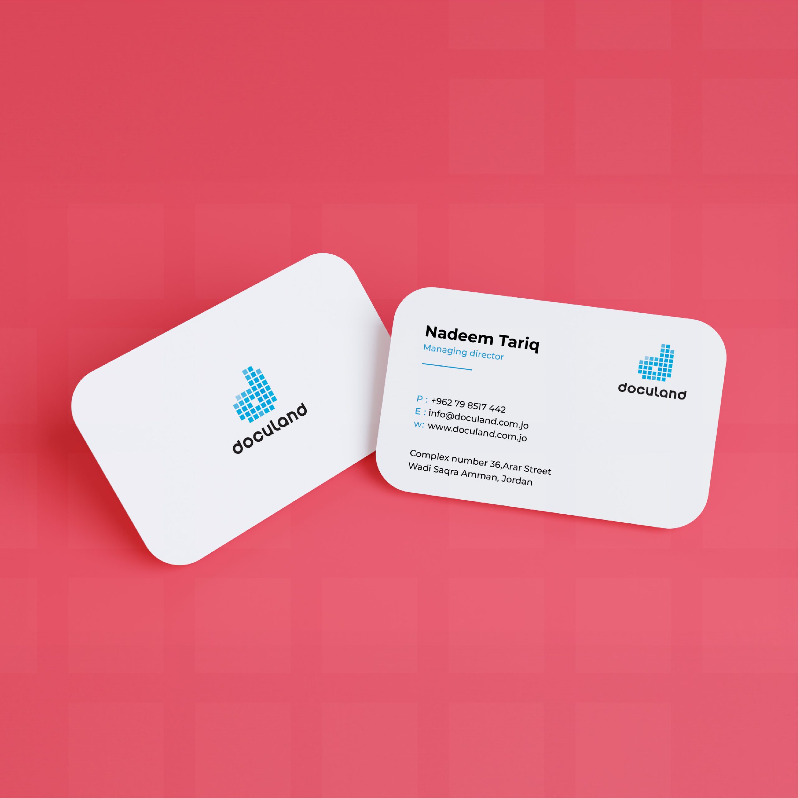Round Corner Business Card