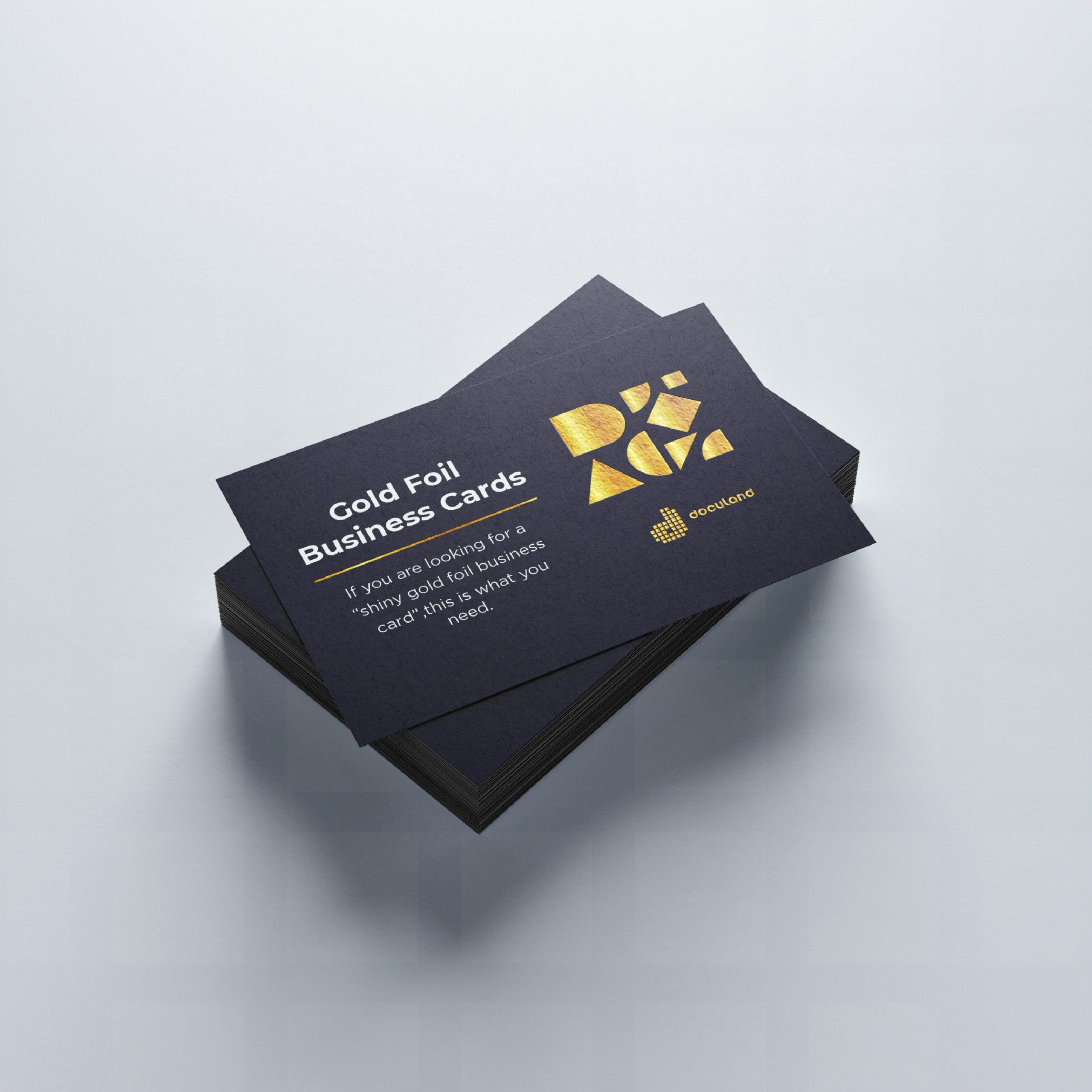 Gold Foil Business Card